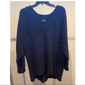 Black V Neck Sweater